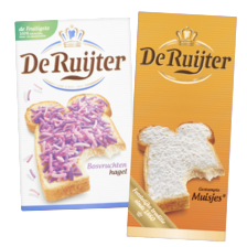 De Ruijter gestampte muisjes, (bos)vruchten- of anijshagel